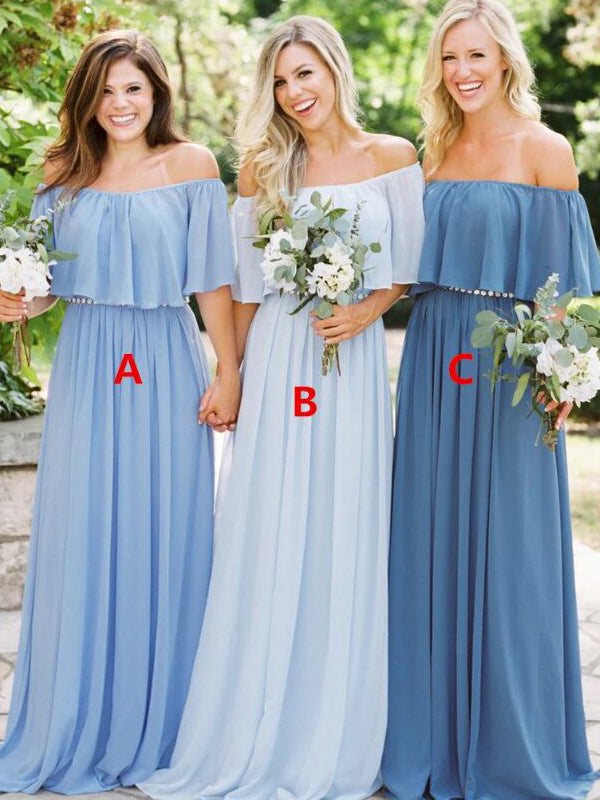 Woman Gorgeous Off Shoulder Sexy Slim Fit Bridesmaid Gown Maxi Dress Pink |  Shopee Philippines